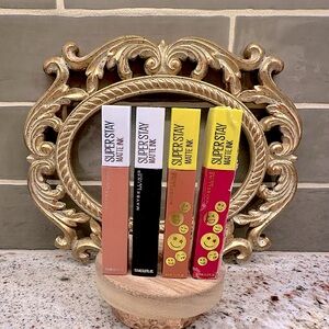 MAYBELLINE SUPER STAY MATTE INK LIP GLOSS BUNDLE - 4 pc Bundle